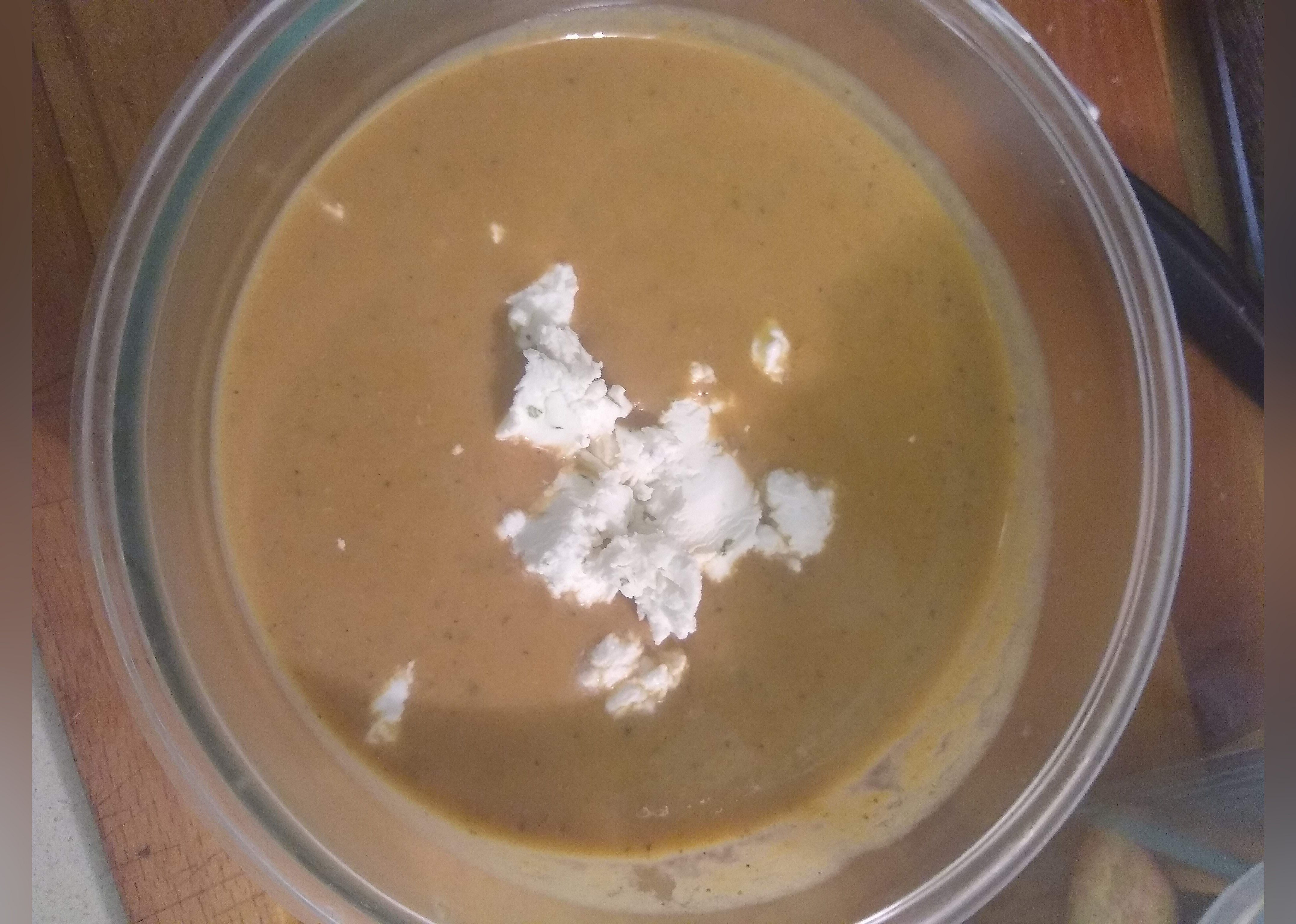 Rich and Creamy Roasted Eggplant Soup