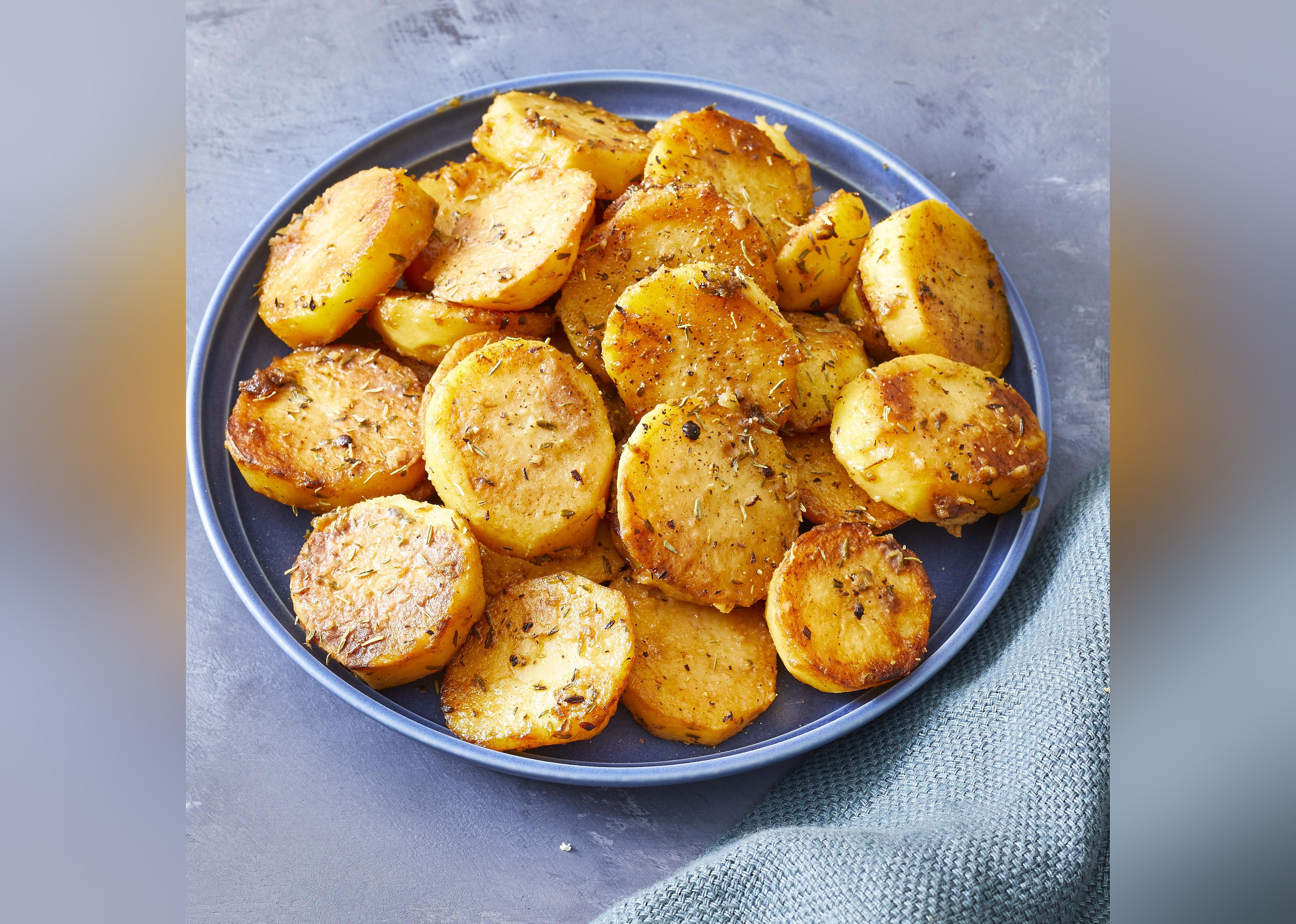 Instant Pot Garlic Roasted Melting Potatoes