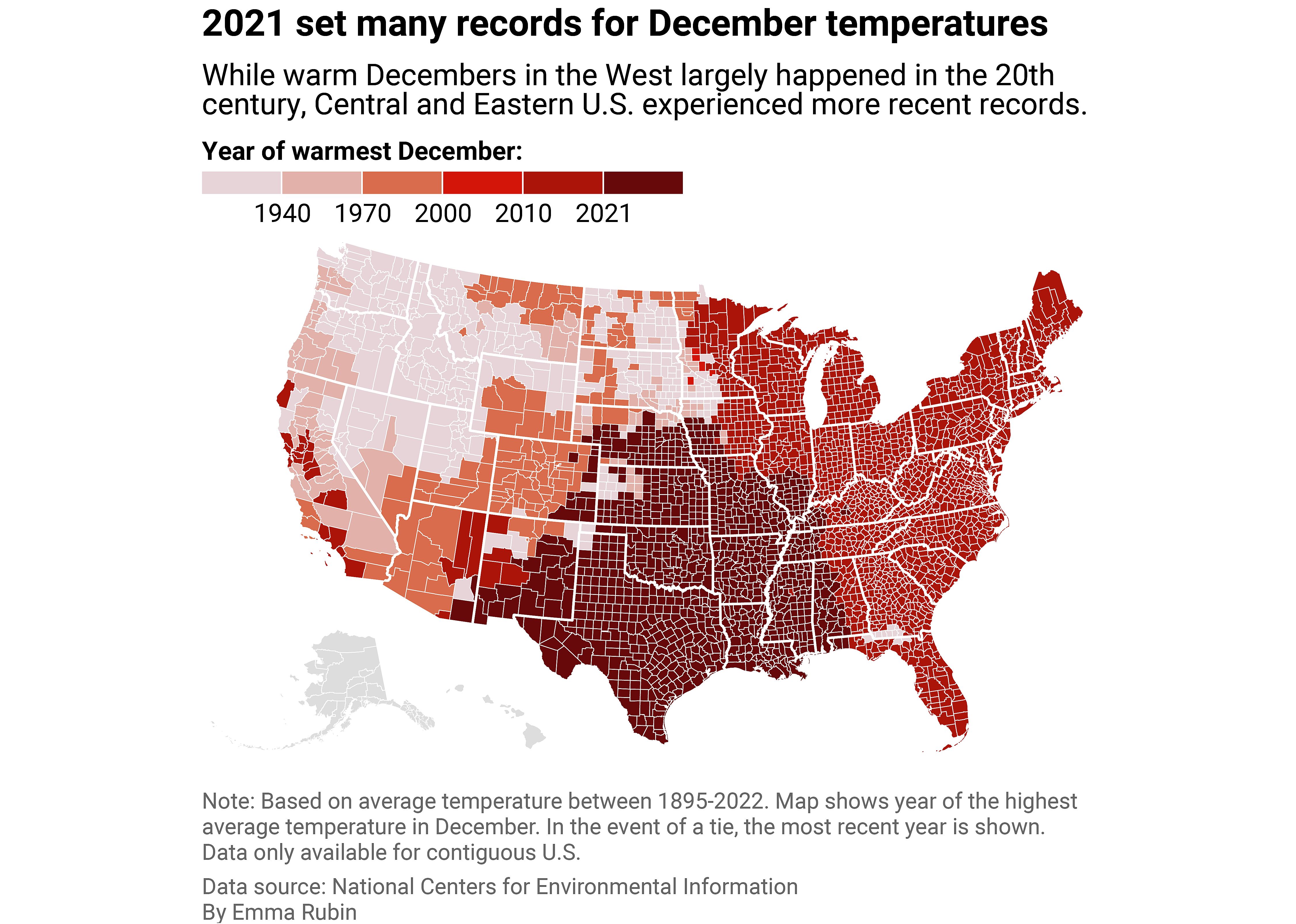 A look across the U.S.