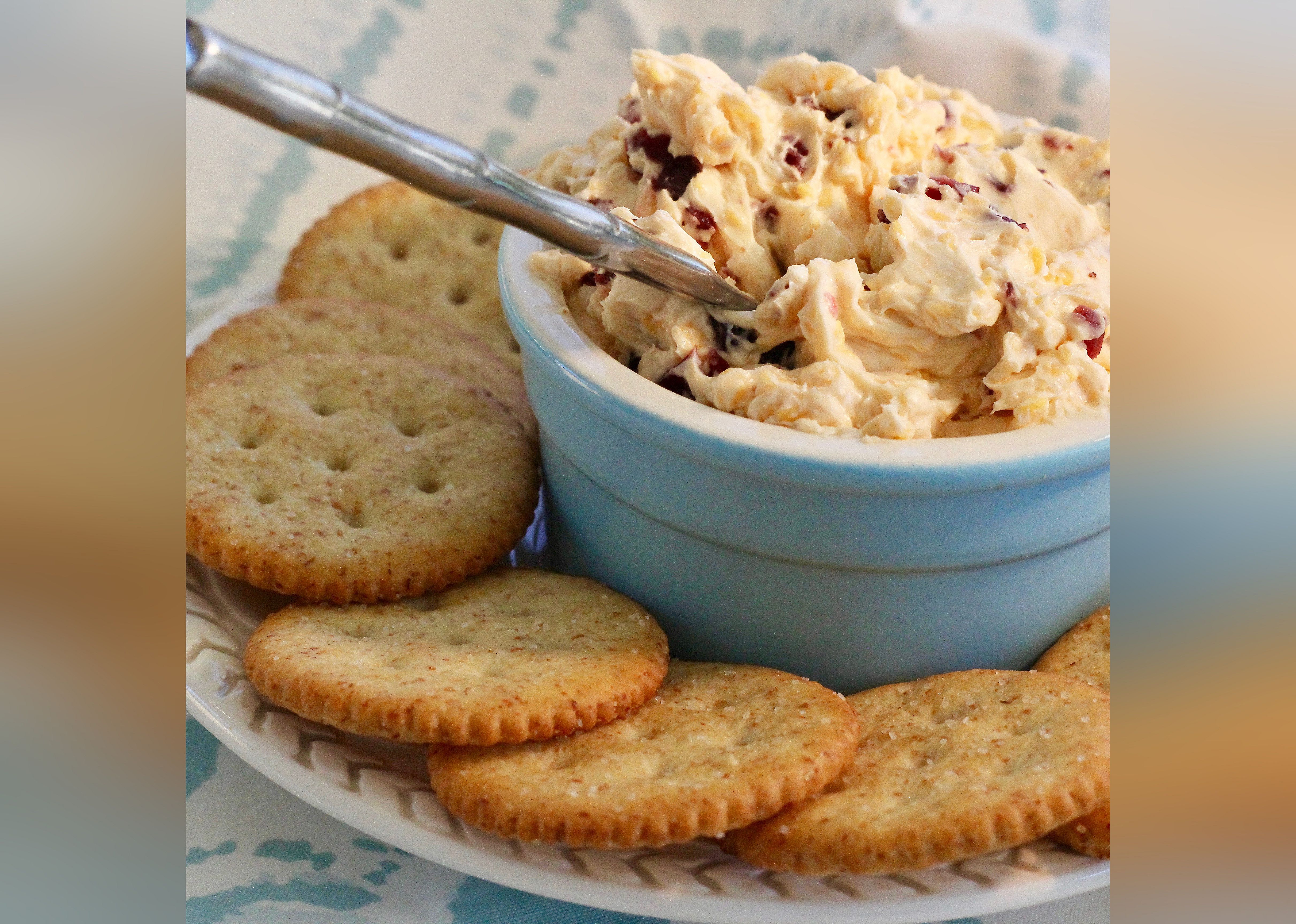 Zippy Cranberry Cheddar Spread