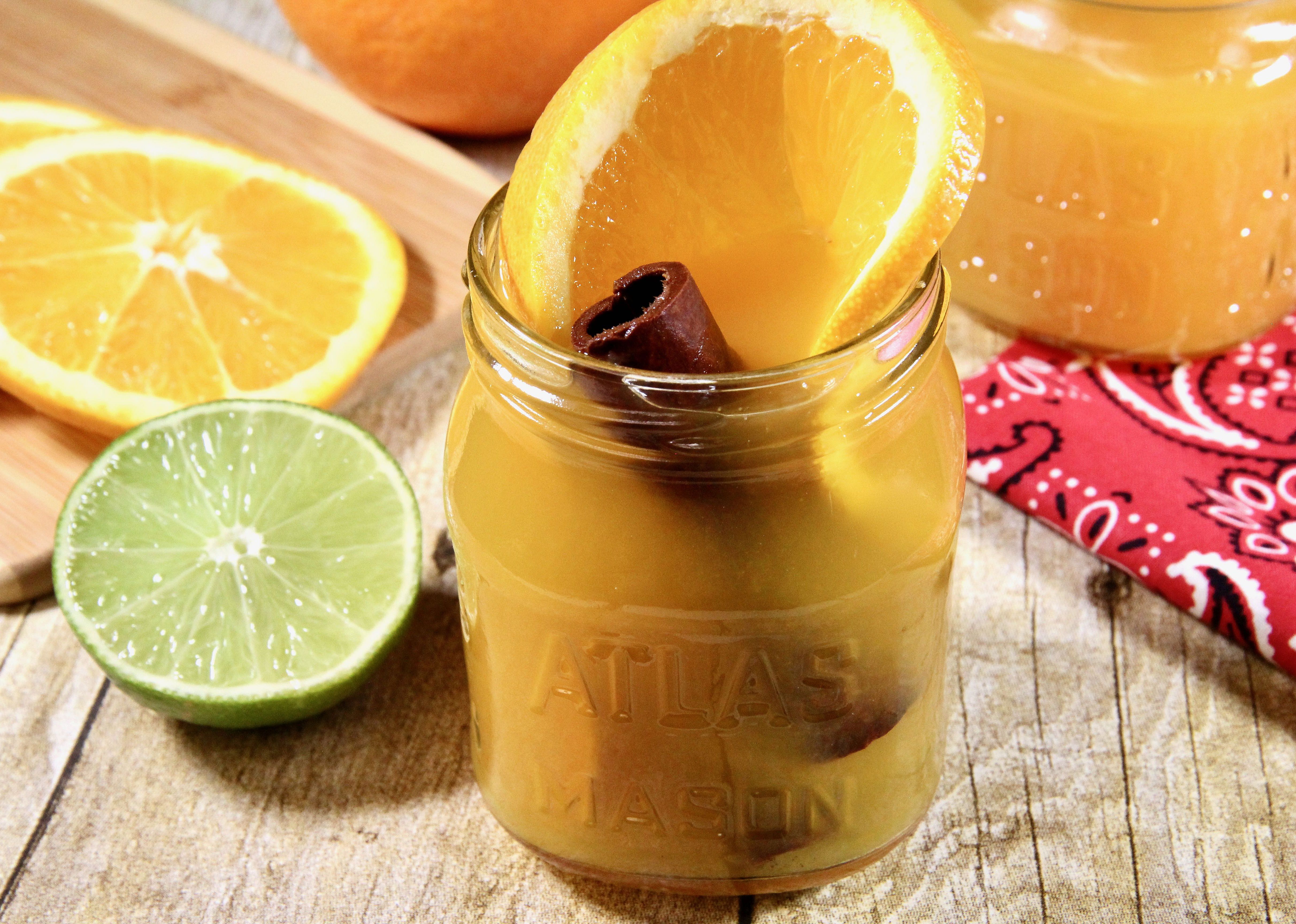 Spiced Orange-Cinnamon Cider