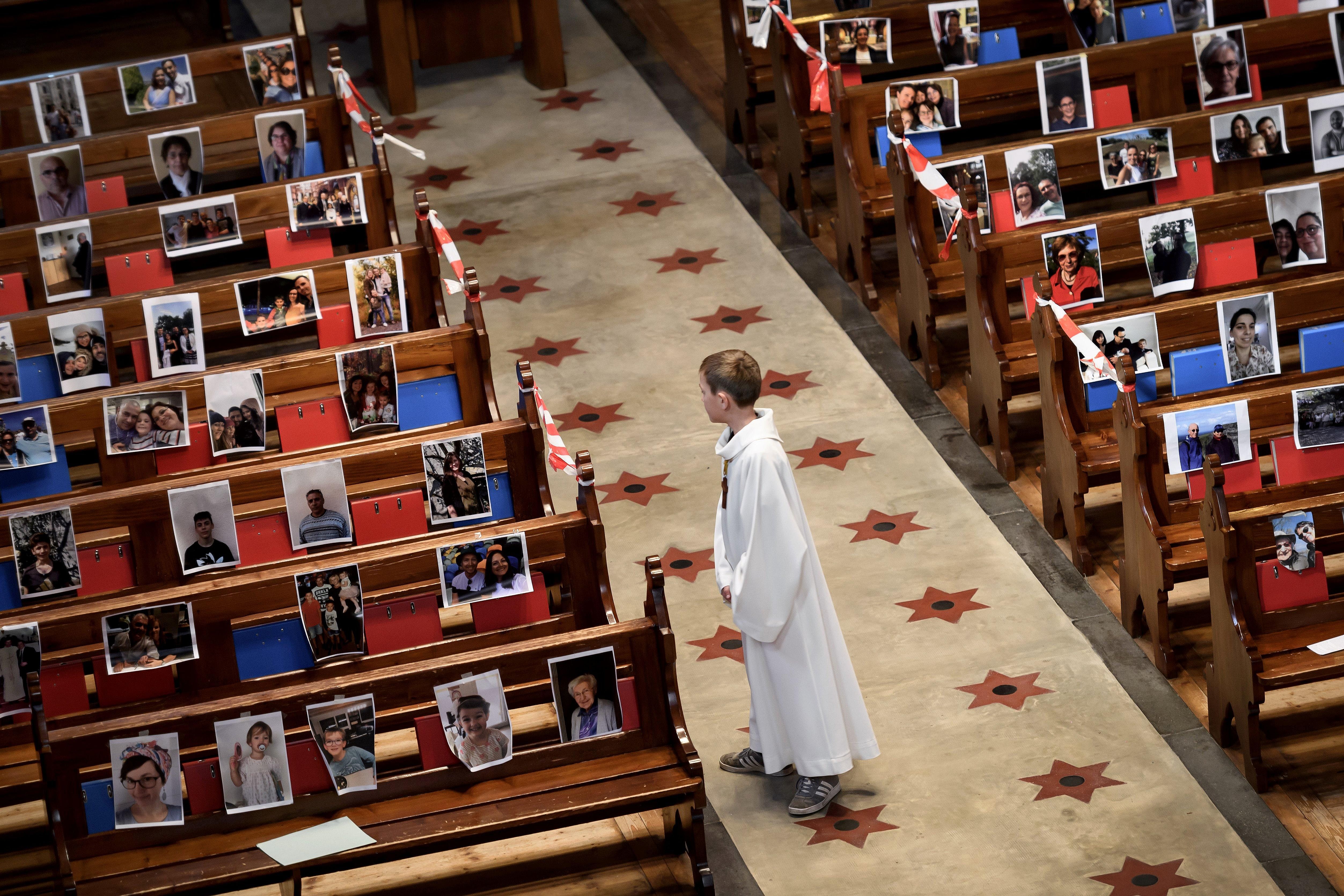 Portraits of parishioners in Switzerland