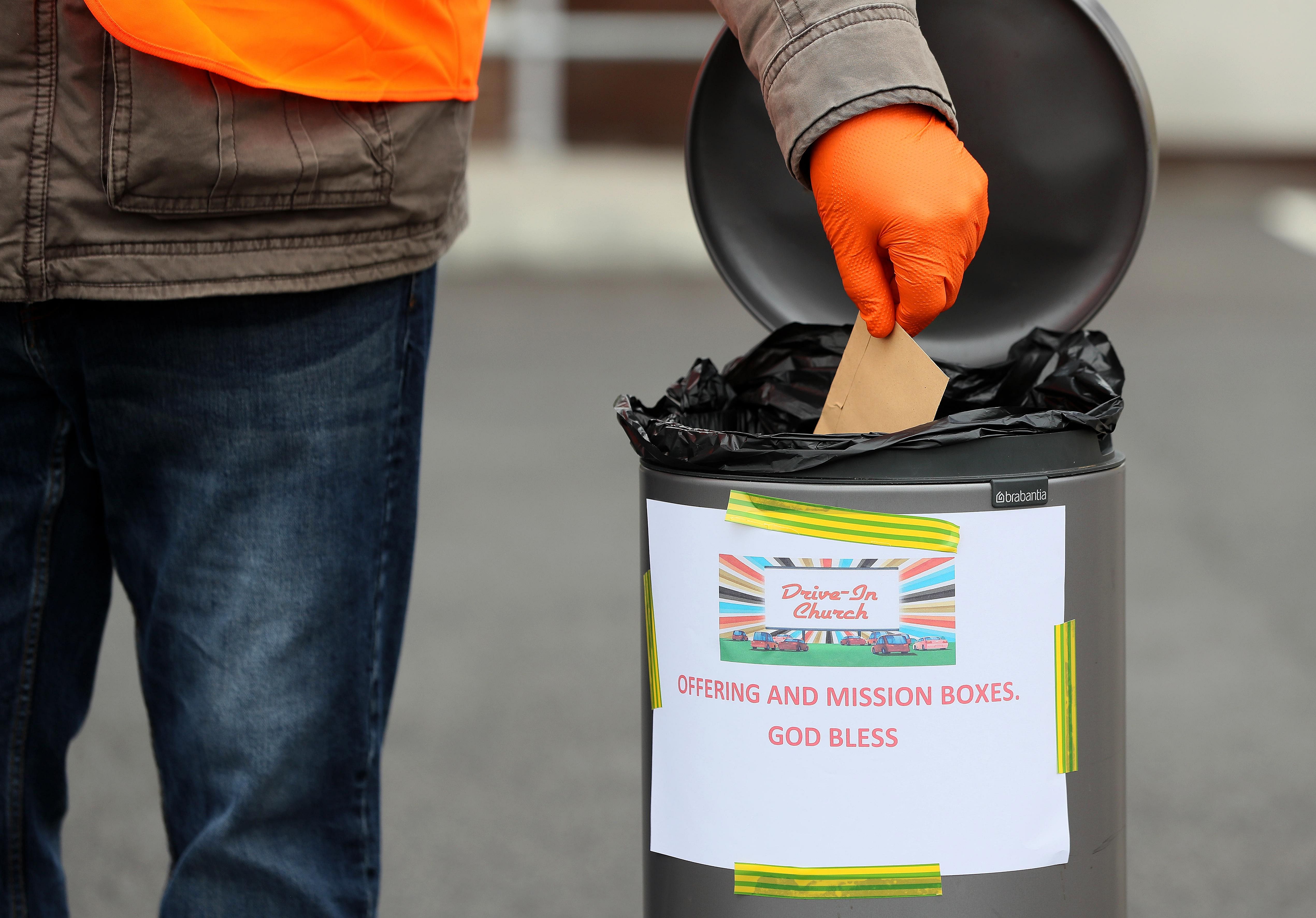 Contact-free donations in Northern Ireland