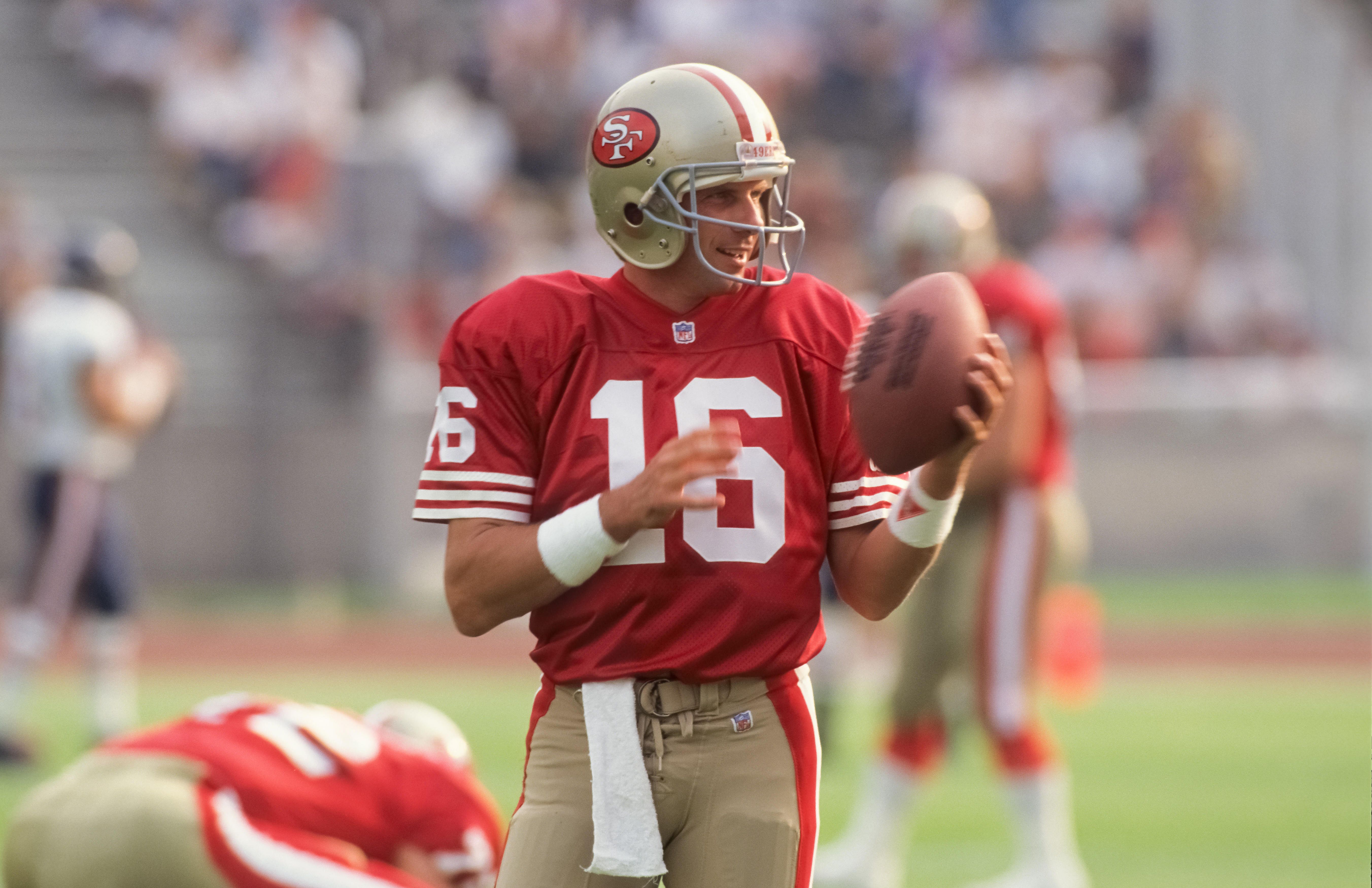 #2. Joe Montana, San Francisco 49ers