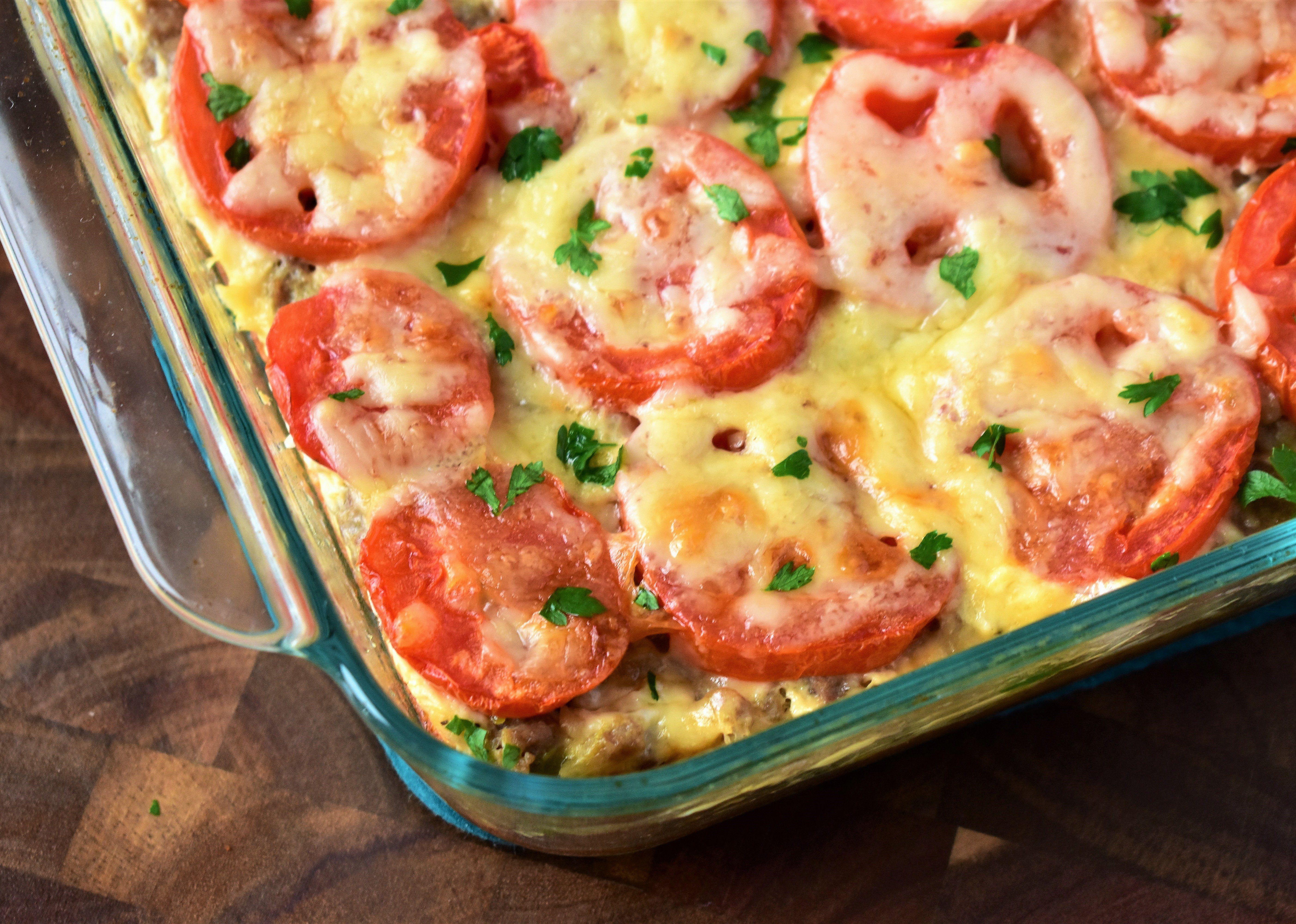 Egg White Breakfast Casserole