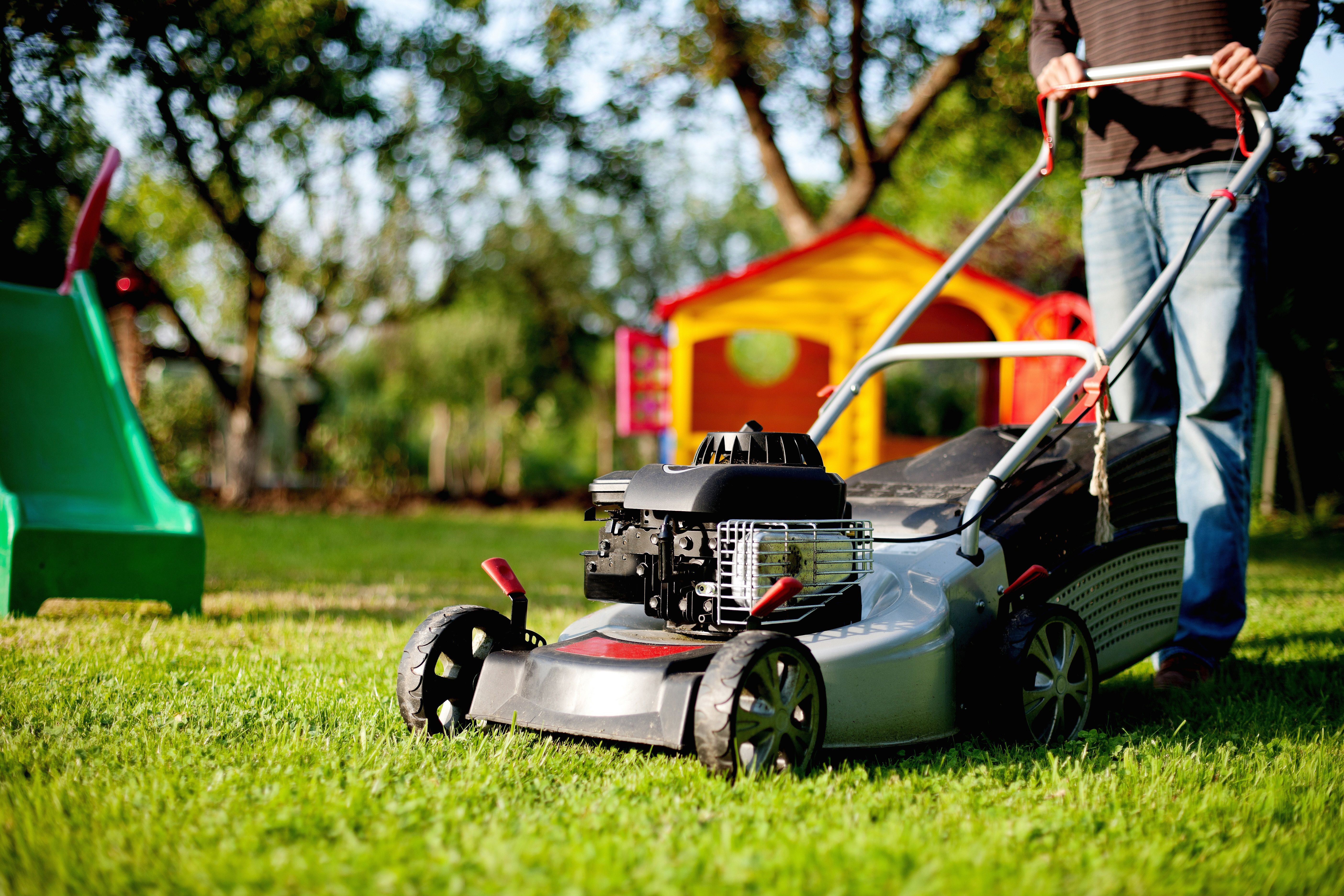 #26. Mowing your lawn