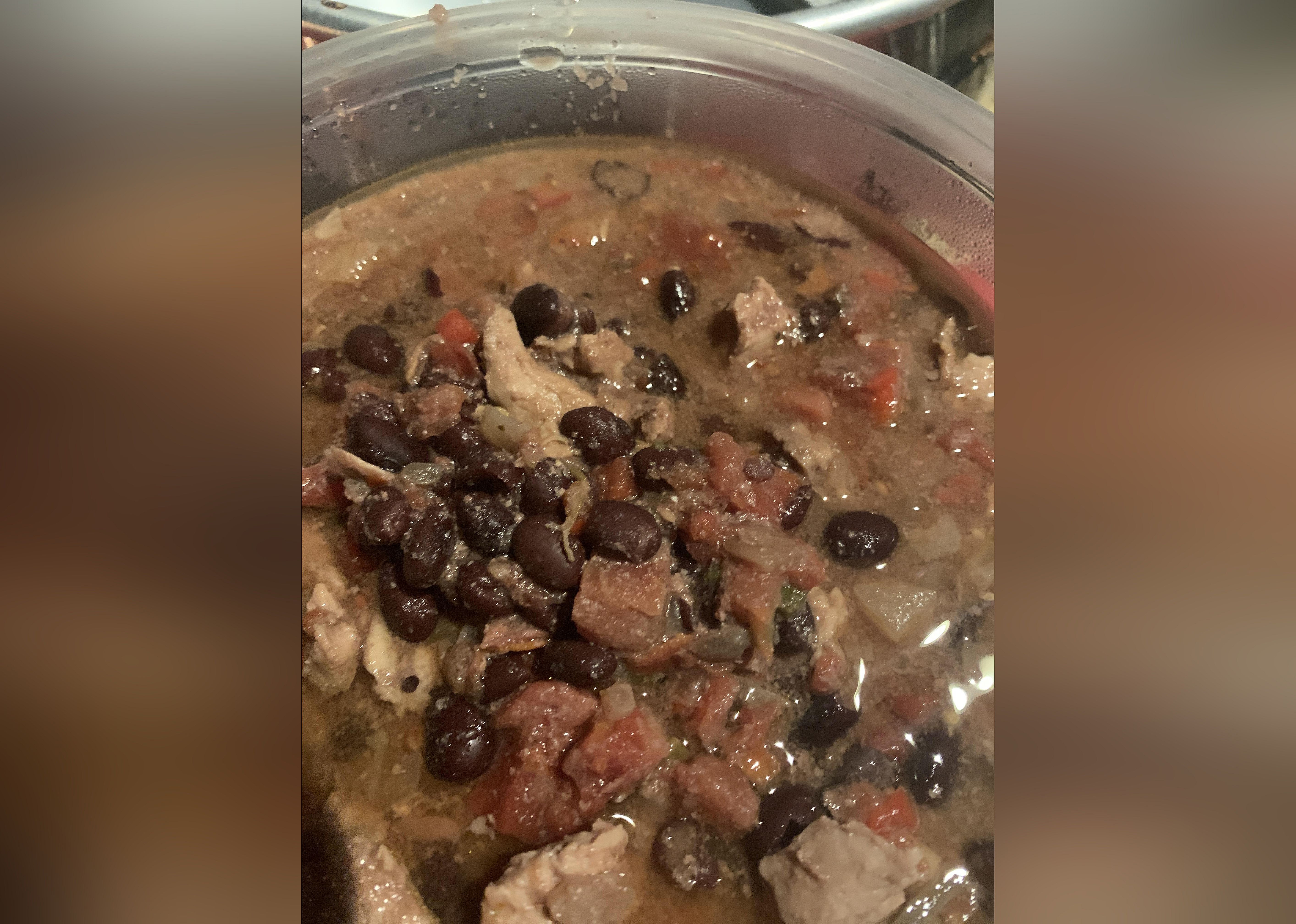 Jerre's Black Bean and Pork Tenderloin Slow Cooker Chili