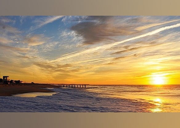 #4. Cape May Beach