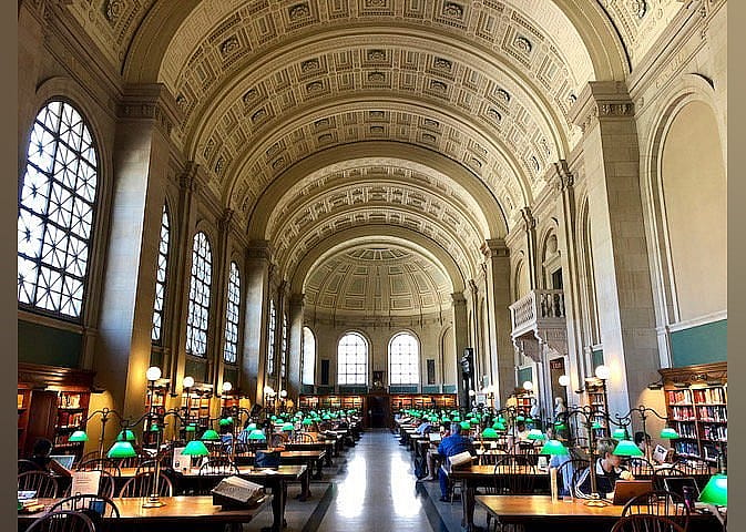 #7. Boston Public Library