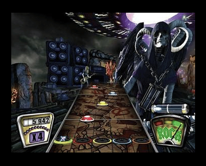 #46 (tie). Guitar Hero II