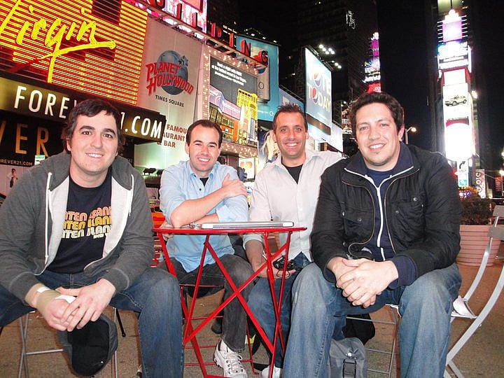 Cast members from Impractical Jokers