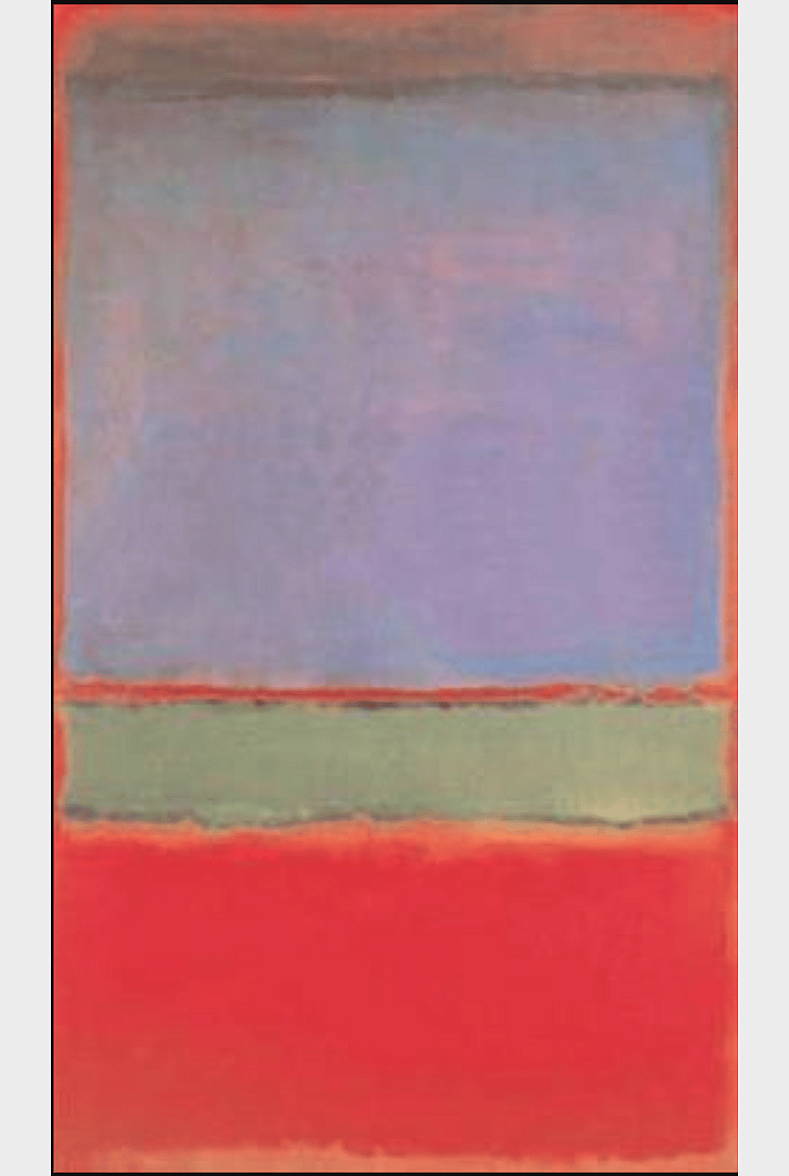 'No. 6 (Violet, Green and Red)'