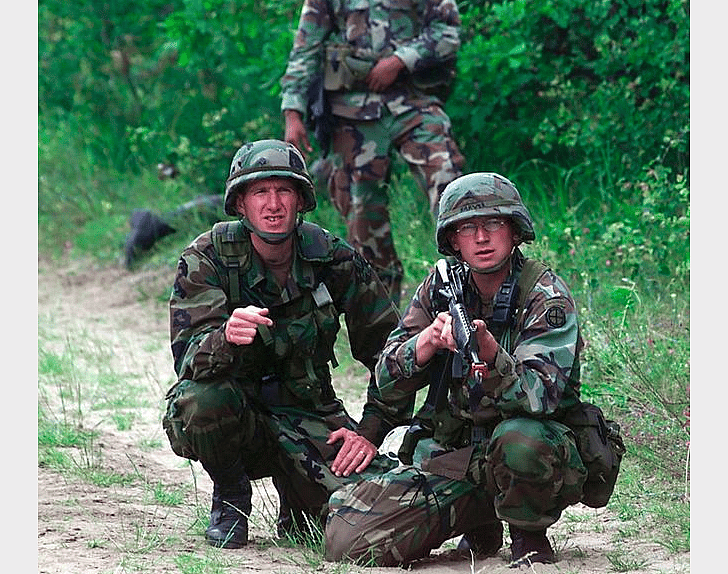 Camouflage uniforms