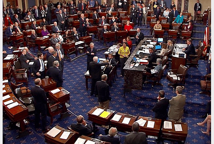 2017: John McCain's speech after health care vote