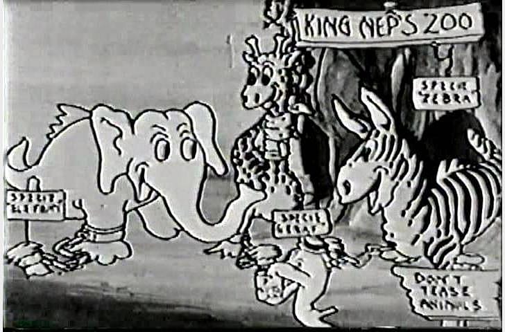 1924: Walt Disney's first animated film
