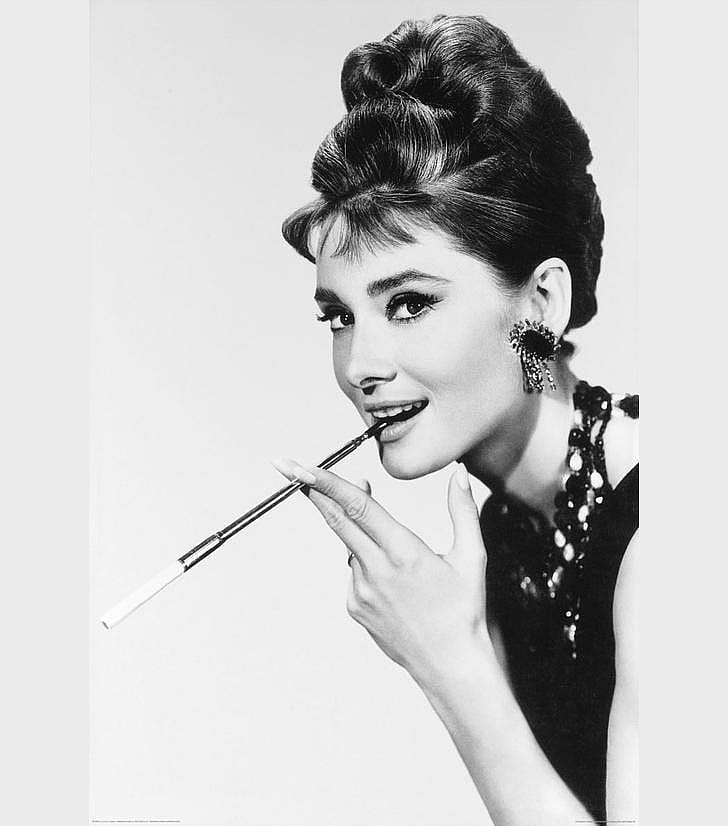 1961: '60s style icon Audrey Hepburn