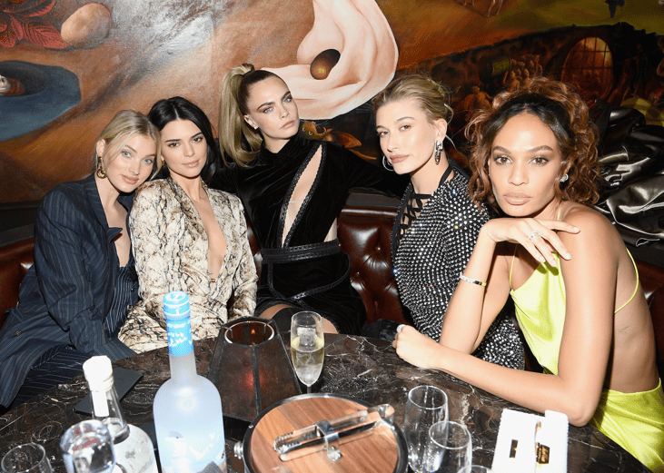 The Kylie and Kendall crew