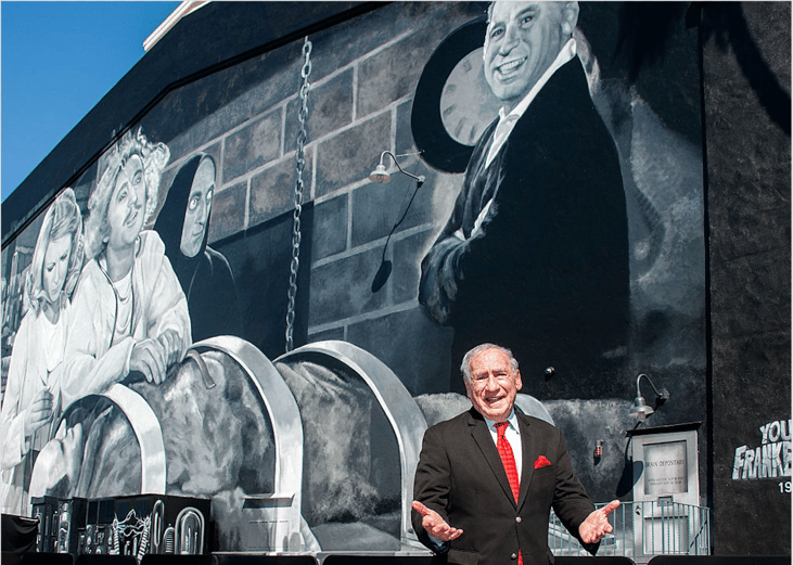 Mel Brooks and company