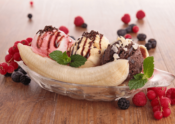Latrobe, Pennsylvania: Banana split