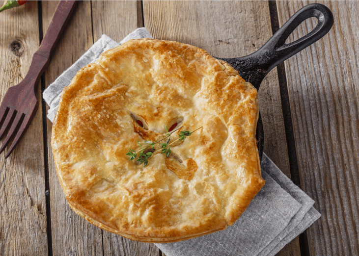 Winston-Salem, NC: Moravian chicken pie