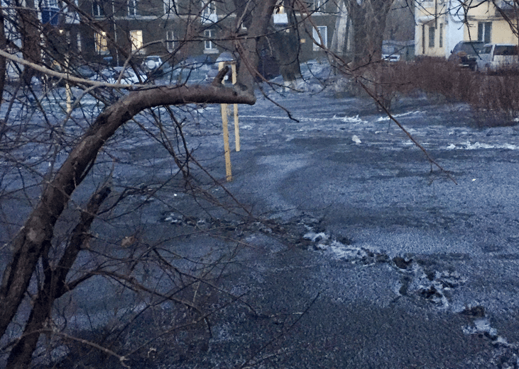 February 2019: Black snow falls in Siberia