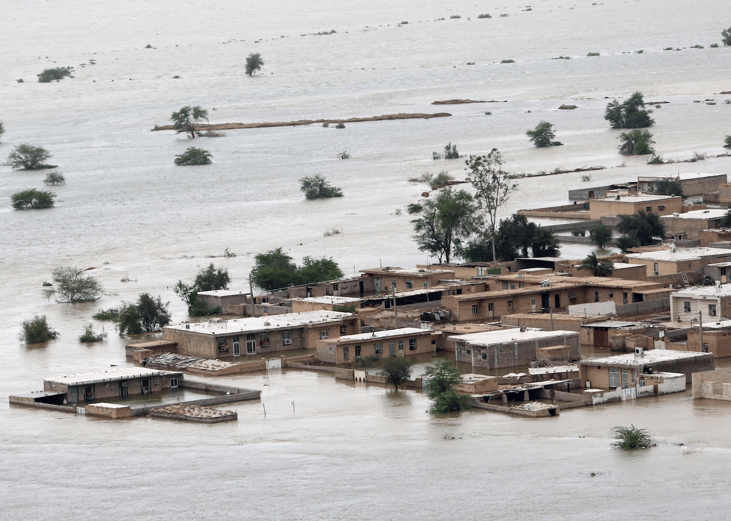 March 2019: Unprecedented rain brings flooding in Iran