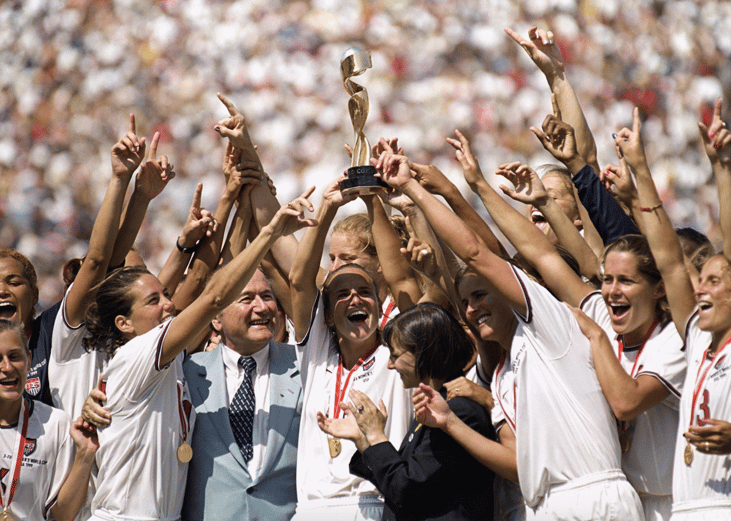 Women's national soccer team wins World Cup