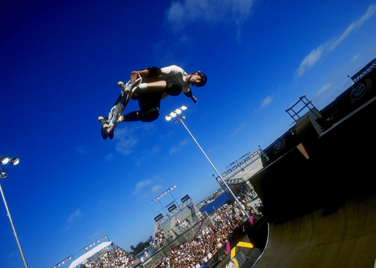 Tony Hawk lands the first 900