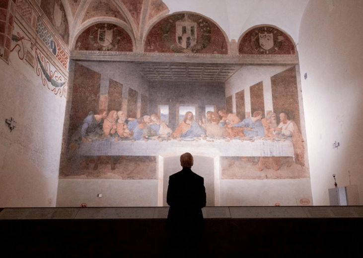 'The Last Supper' goes back on display