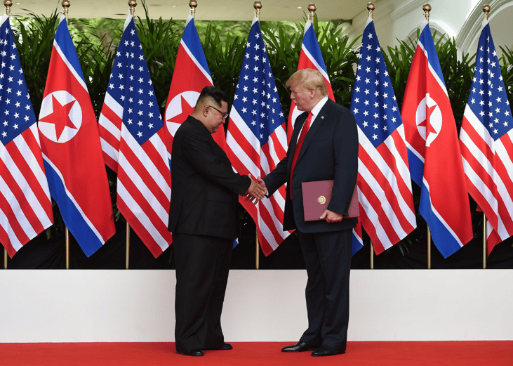 2018: Donald Trump and Kim Jong-un