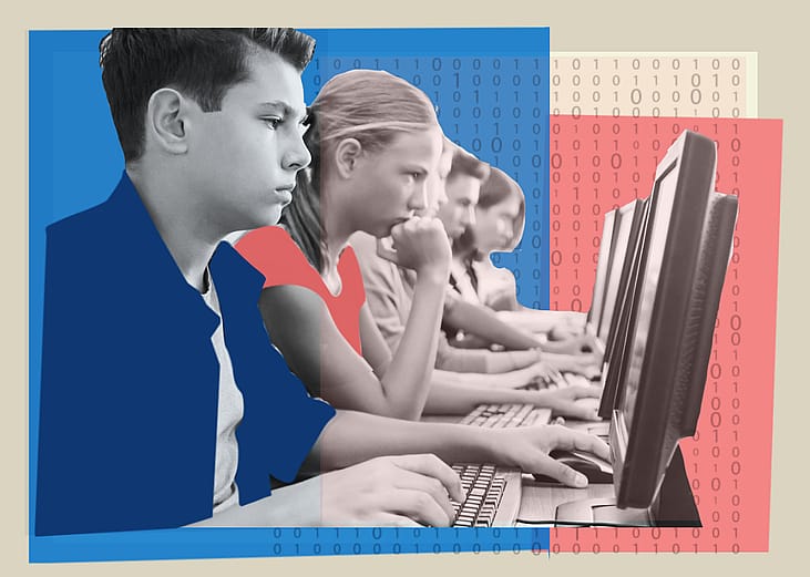 Computer science has gone mainstream in US education, yet young women are still underrepresented in North Dakota