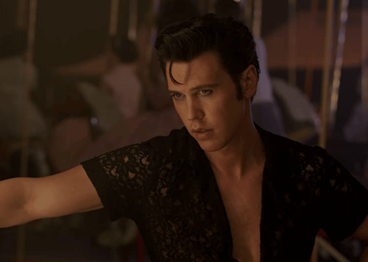 Austin Butler in ‘Elvis’.
