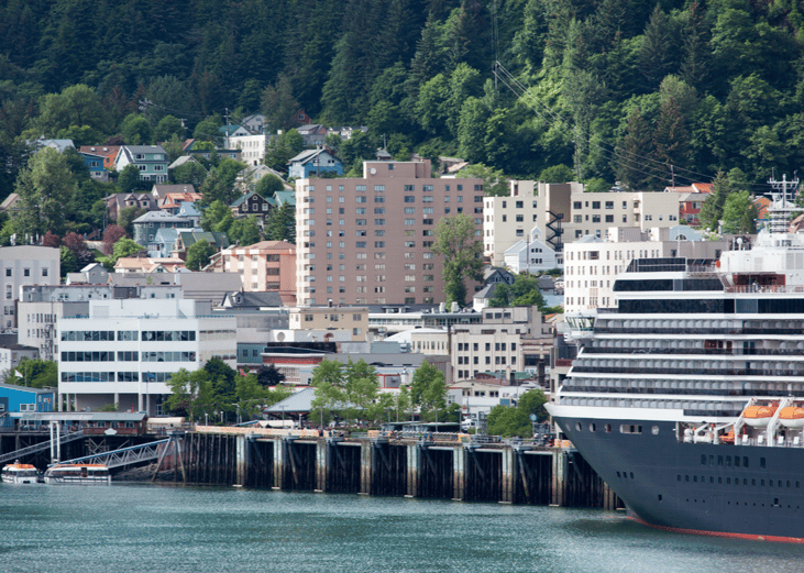 Harbor in Juneau, Alaska