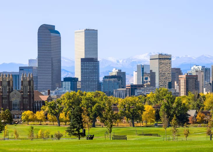 Denver Colorado cityscape