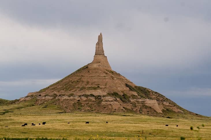 #36. Chimney Rock, Nebraska