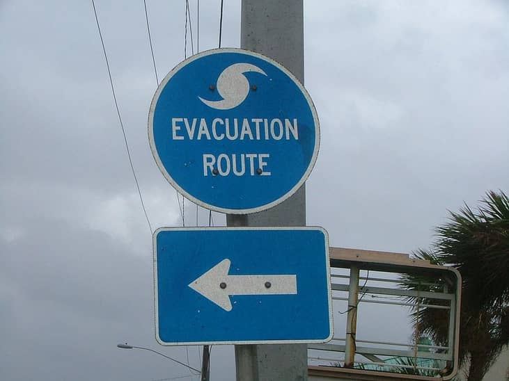 3. If you evacuated, don't go home unitl the authorities say it's safe