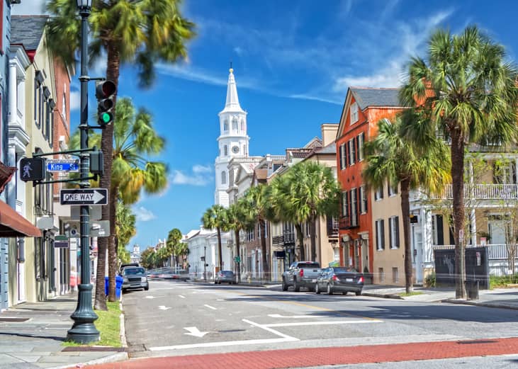 Downtown Charleston South Carolina