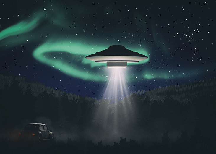 Weird, wild UFO sightings from throughout history