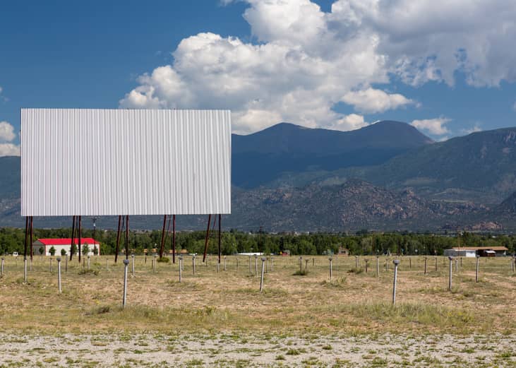 Buena Vista Drive-In Movie Theatre during daytime.