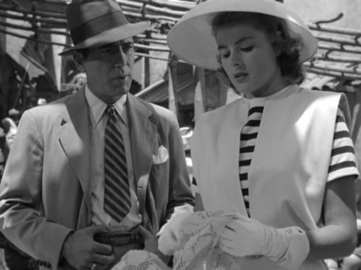 Humphrey Bogart (as Rick Blaine)