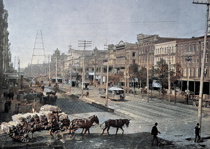 Canal Street in New Orleans