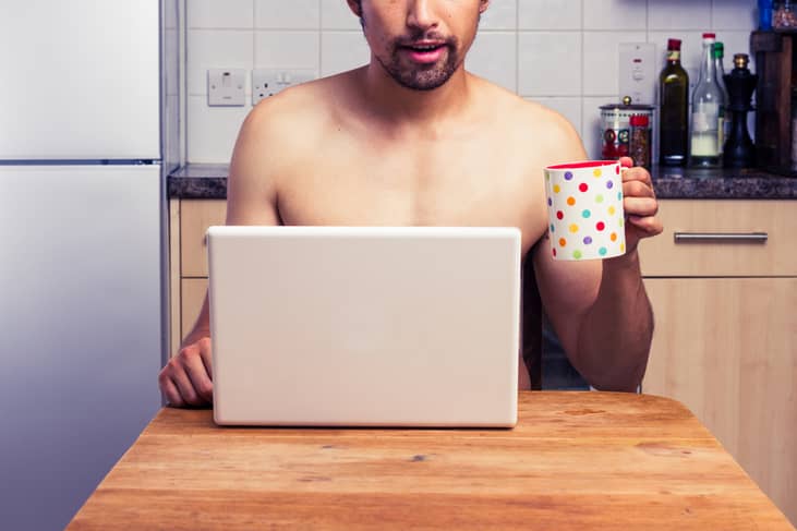 #5. February 1: Work Naked Day