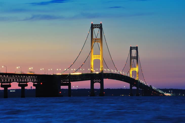  #39. Mackinac Bridge, Michigan