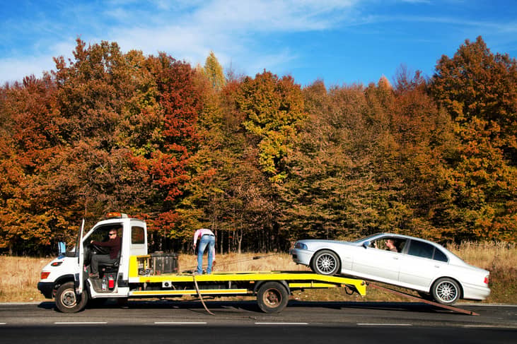 States where people spend the most on towing