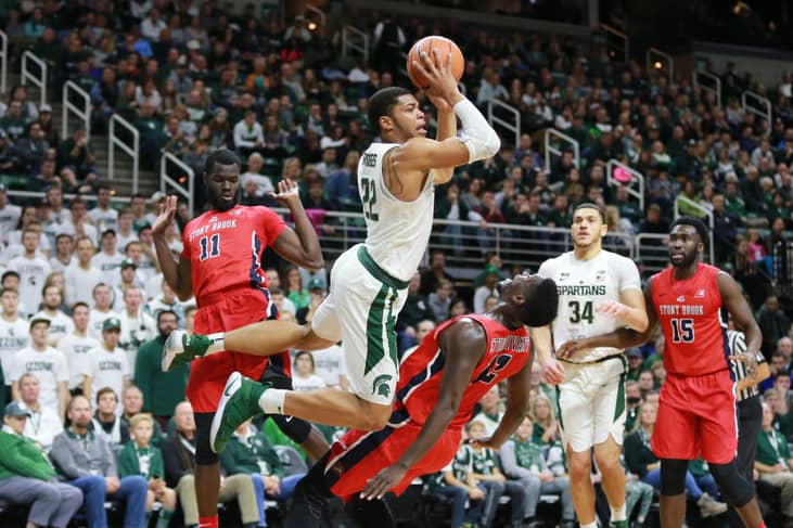 No. 3 Michigan State Spartans vs. No. 14 Bucknell Bison