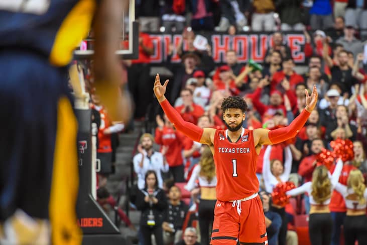 No. 3 Texas Tech Red Raiders vs. No. 14 Stephen F. Austin Lumberjacks