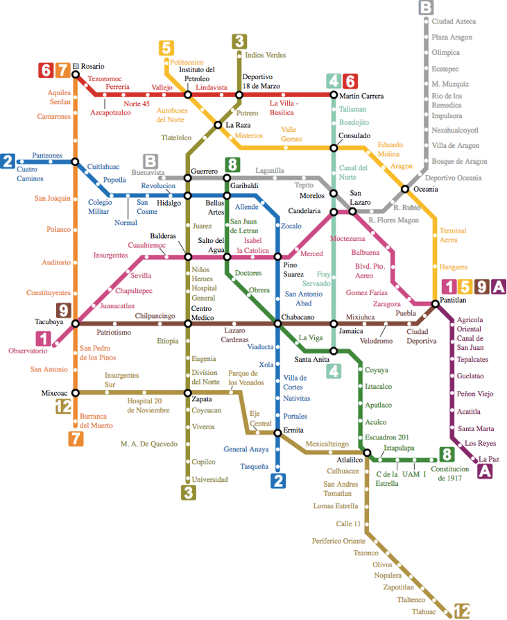 #14. Mexico City Metro - Mexico