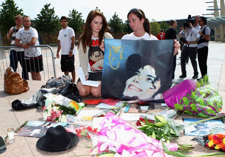 2009: The world loses the King of Pop