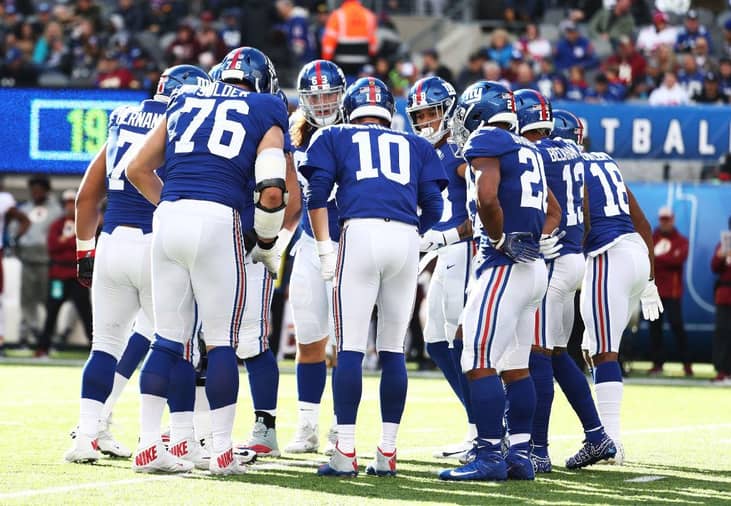 New York Giants (1-7) @ San Francisco 49ers (2-7)