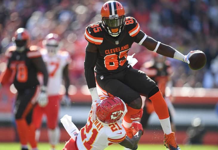 Atlanta Falcons (4-4) @ Cleveland Browns (2-6-1)